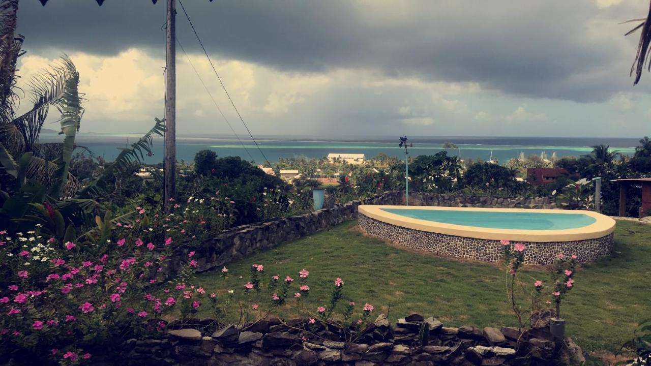 Raiatea Bellevue Hotel อุตูโรอา ภายนอก รูปภาพ