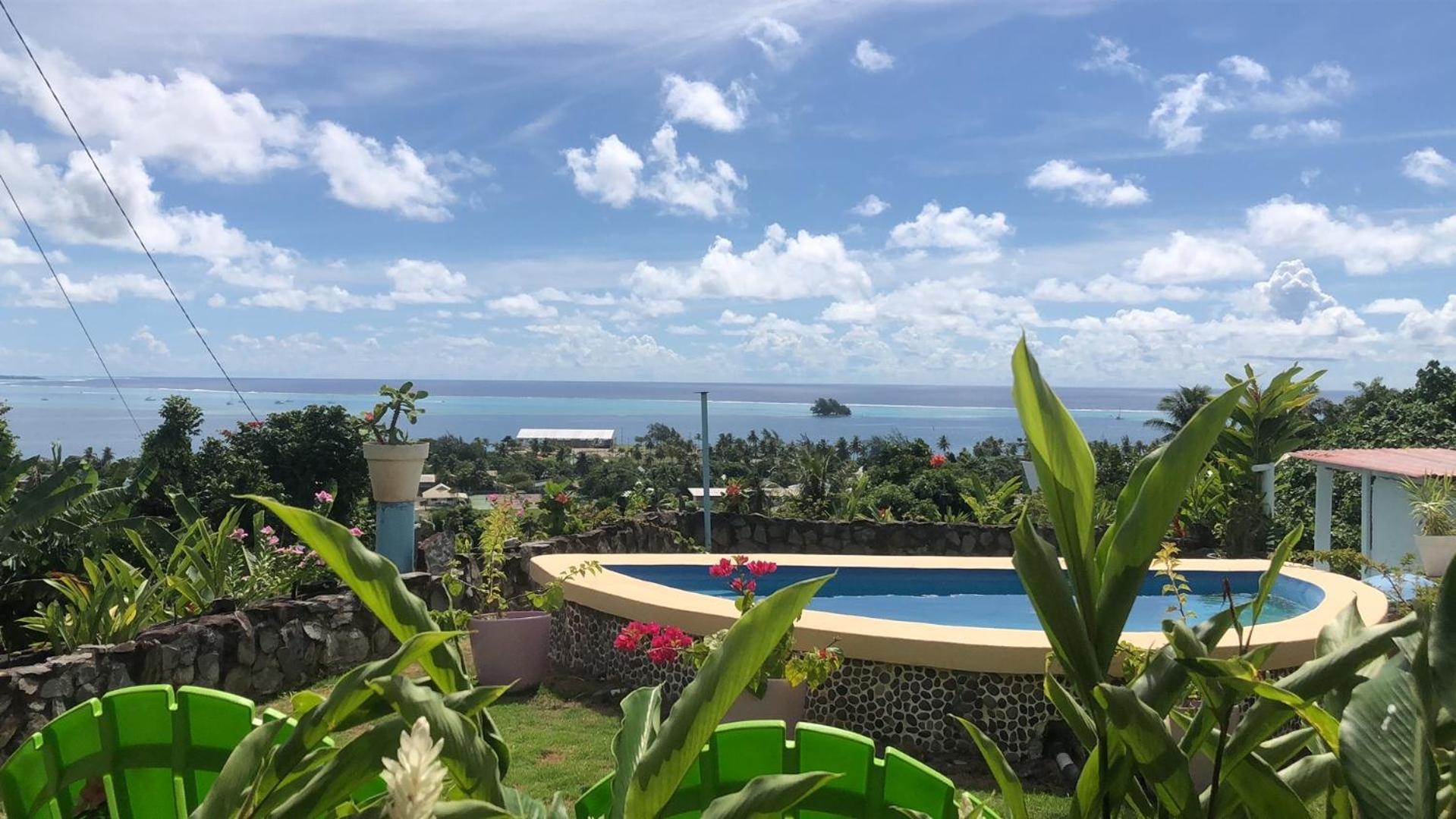 Raiatea Bellevue Hotel อุตูโรอา ภายนอก รูปภาพ