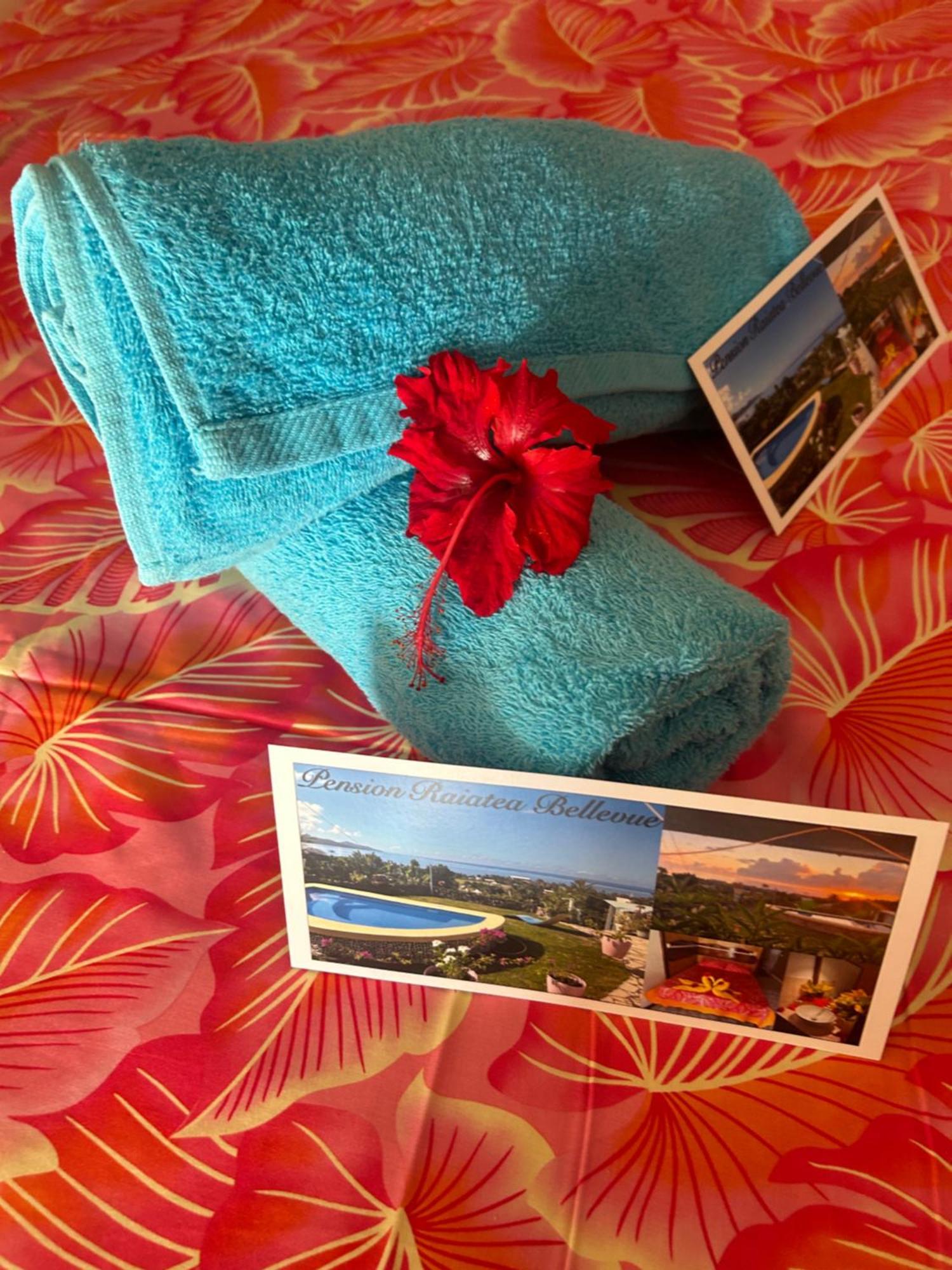 Raiatea Bellevue Hotel อุตูโรอา ภายนอก รูปภาพ